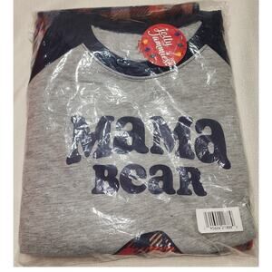 Mama bear XL women's Pajama set By jolly mamas set